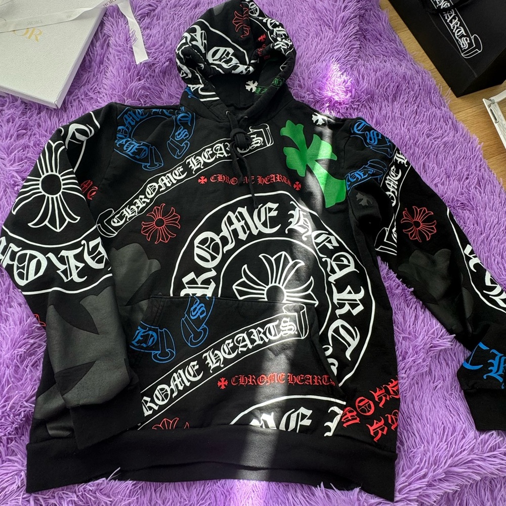 Chrome Hearts Stencil Hoodie